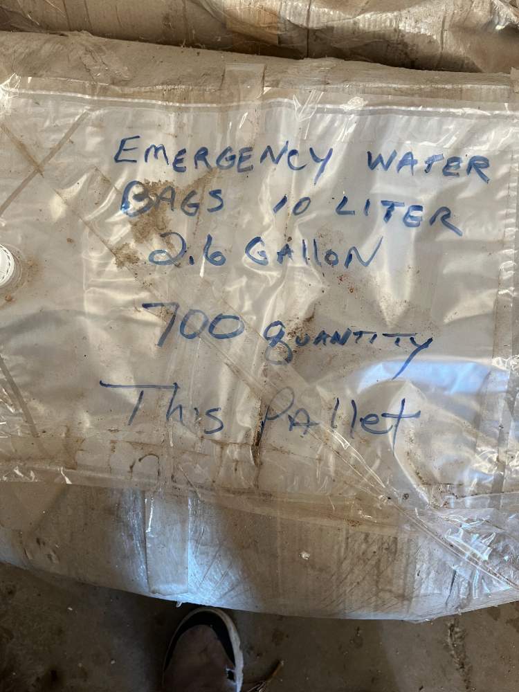 Emergency 10-Liter Water Storage Bags