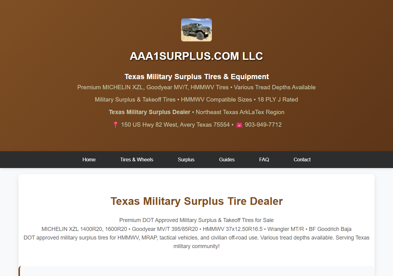 AAA1 Surplus preview