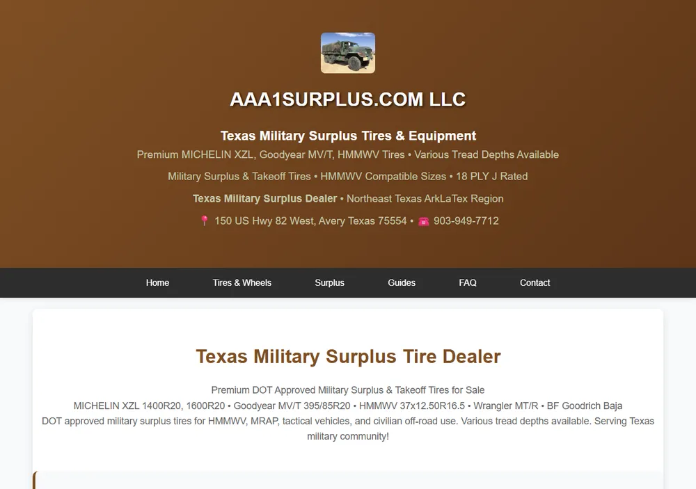 AAA1 Surplus preview