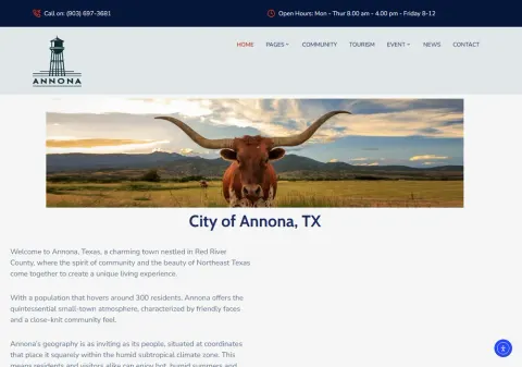 City of Annona website