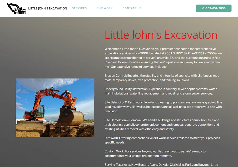 Little John's Excavation preview